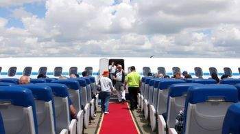 Первый чартерный рейс с туристами с Кубы отправился из Варадеро в Москву