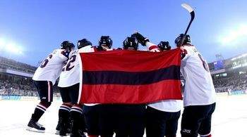 Американские хоккеисты одержали победу над Латвией на Олимпиаде с разгромным счётом 5:0